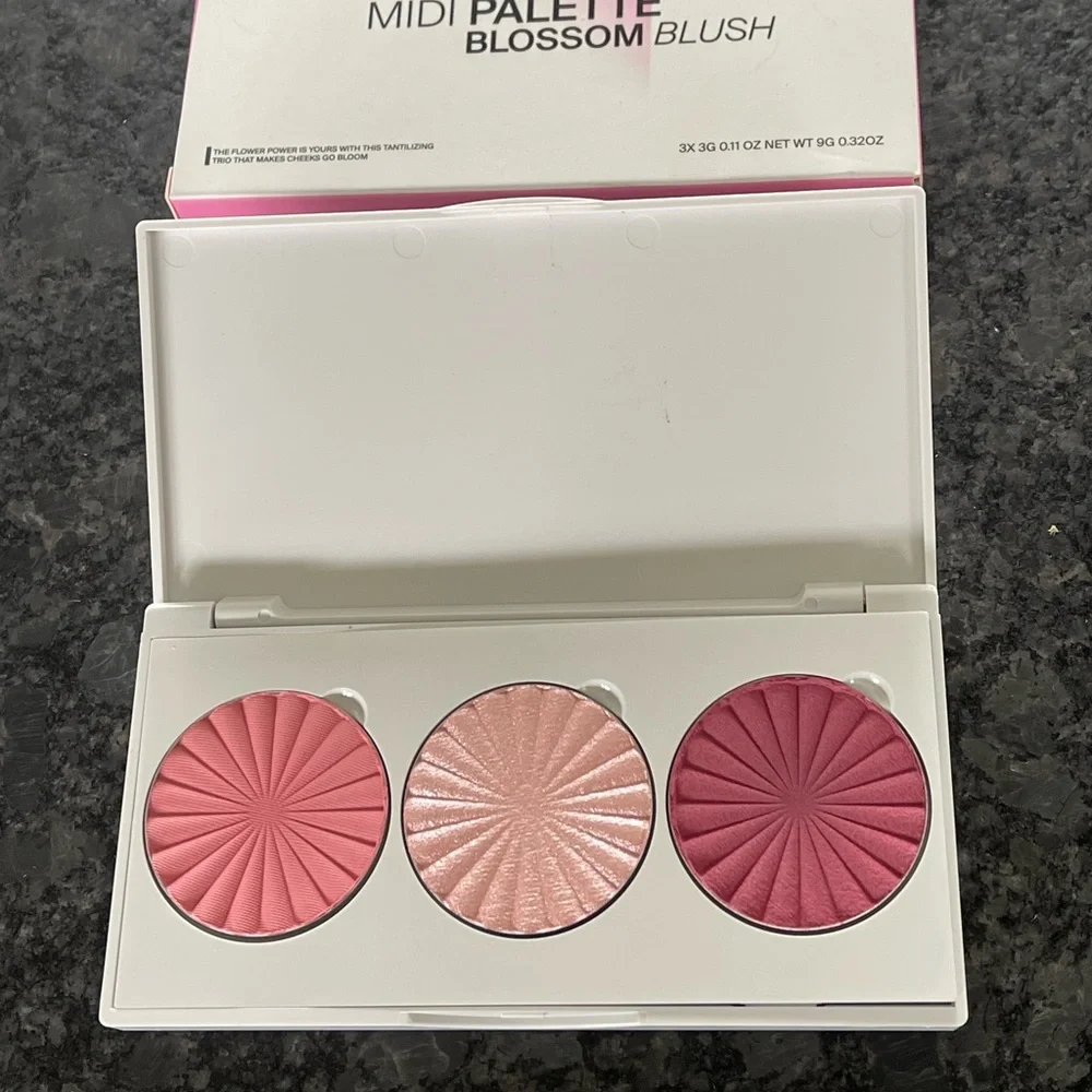 OFRA MIDI Palette Blossom Blush Pink Satin, Pillow Talk, Paradise Pink